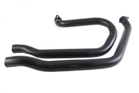 HARLEY Alphabet FX-FXE Auspuffkrümmer-Set schwarz passend für 1971-1984 FX,