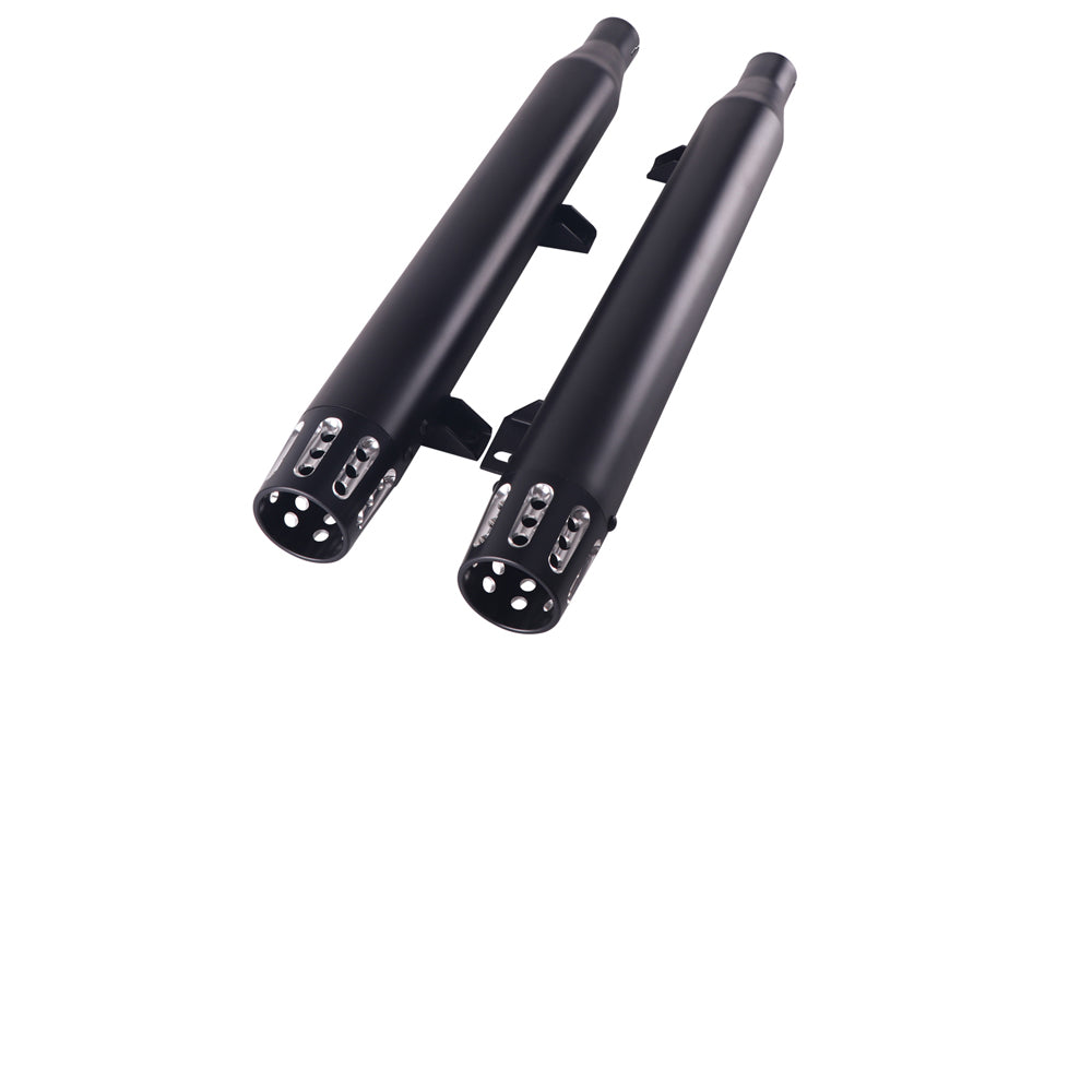HARLEY Indian Slip On Schalldämpfer Set Schwarz Passend für 2015-2020 Scout,