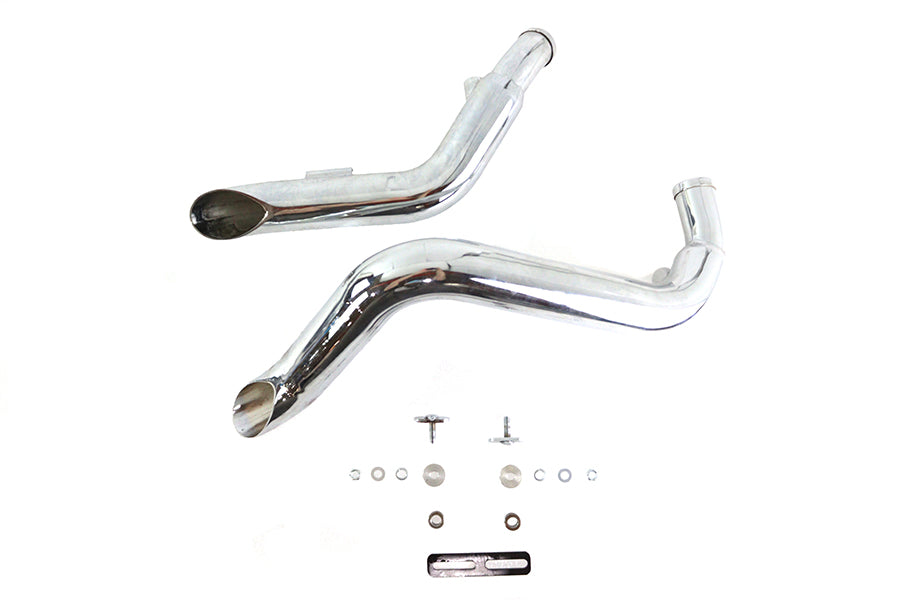 HARLEY Wyatt Gatling LAF Exhaust Header Set fits 2006-2017 FXST,