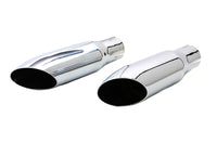 HARLEY Chrome Mini Auspuffendstück Set Passend für 0-  Custom, Anwendung