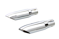 HARLEY Chrome Mini Auspuffendstück Set Passend für 0-  Custom, Anwendung