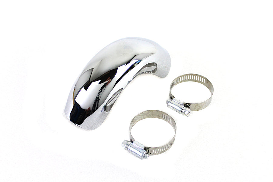 HARLEY Chrom Rückhitzeblech passend für 1970-1984 FL,