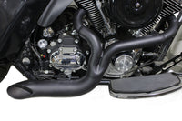 HARLEY FXD 2:1 Lake Side Pipe Auspuff schwarz passend für 2006-2017 FXD,