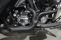 HARLEY FXD 2:1 Lake Side Pipe Auspuff schwarz passend für 2006-2017 FXD,