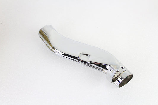 HARLEY Flat "Squash"-Rohr mit Lasche, Chrom, passend für 1936-1953 EL, 1941-1964 FL,