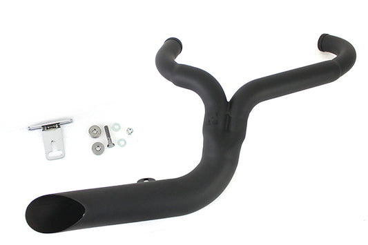 HARLEY FXD 2:1 Lake Side Pipe Auspuff schwarz, passend für 1991-2005 FXD,