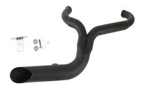 HARLEY FXD 2:1 Lake Side Pipe Auspuff schwarz, passend für 1991-2005 FXD,