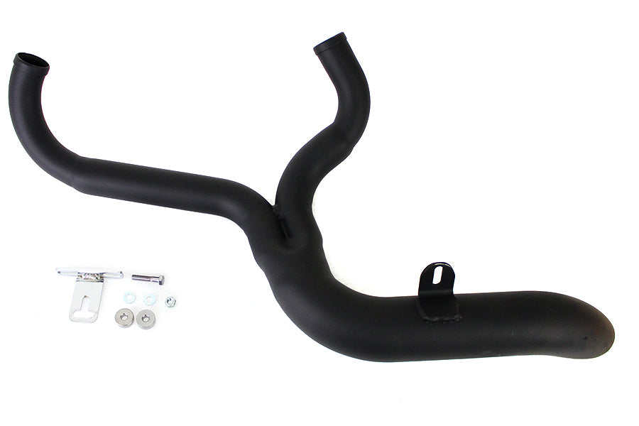 HARLEY FXD 2:1 Lake Side Pipe Auspuff schwarz, passend für 1991-2005 FXD,