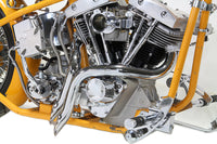 HARLEY Chrom Wyatt Gatling Down Draft Drag Pipes passend für 1970-1984 FX, 1970-1984 FL, 1970-1984 FX,