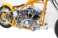 HARLEY Chrom Wyatt Gatling Down Draft Drag Pipes passend für 1970-1984 FX, 1970-1984 FL, 1970-1984 FX,