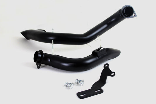 HARLEY Black Wyatt Gatling Down Draft Drag Pipes Passend für 1970-1984 FX,   1970-1984 FX,   1970-1984 FL,