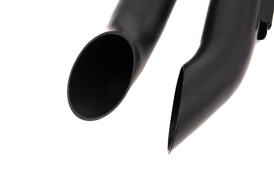 HARLEY Black Wyatt Gatling Down Draft Drag Pipes Passend für 1970-1984 FX,   1970-1984 FX,   1970-1984 FL,