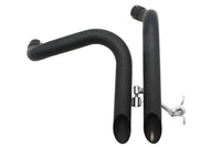 HARLEY Ironhead LAF Auspuffkrümmer-Set schwarz, passend für 1957–1985 XL,