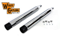HARLEY Chrom Touring Style Schalldämpfer-Set passend für 1995-2016 FLT,