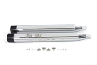 HARLEY Chrom Touring Style Schalldämpfer-Set passend für 1995-2016 FLT,