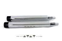 HARLEY Chrom Touring Style Schalldämpfer-Set passend für 1995-2016 FLT,