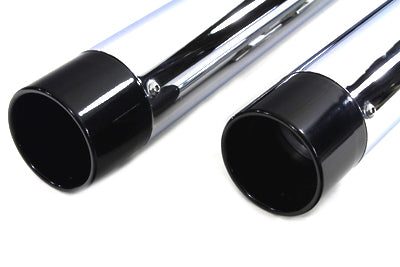 HARLEY Chrom Touring Style Schalldämpfer-Set passend für 1995-2016 FLT,