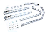 HARLEY Crossover-Auspuffkrümmer- und Schalldämpfer-Kit passend für 2009-2009 FLT,