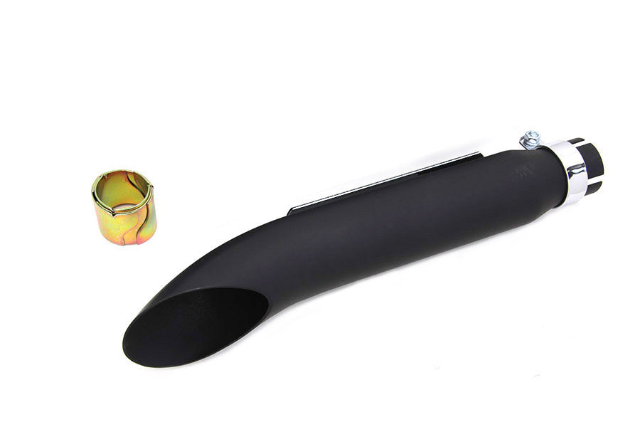 HARLEY 16 Zoll Turn Out Auspuff Schwarz Passend für 0- Custom, Anwendung