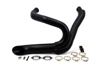 HARLEY Black Wyatt Gatling 2-in-1 Auspuffkrümmer-Kit passend für 2012-2017 FXST, 2012-2017 FXDWG,