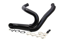 HARLEY Black Wyatt Gatling 2-in-1 Auspuffkrümmer-Kit passend für 2012-2017 FXST, 2012-2017 FXDWG,
