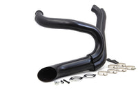 HARLEY Black Wyatt Gatling 2-in-1 Auspuffkrümmer-Kit passend für 2012-2017 FXST, 2012-2017 FXDWG,