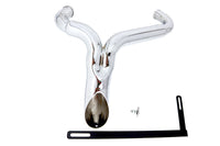 HARLEY Wyatt Gatling  inchY inch Exhaust Pipe Header Chrome fits 2000-2006 FXST,