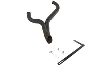 HARLEY Wyatt Gatling  inchY inch Exhaust Pipe Header Black fits 2007-UP FXST,