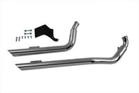 HARLEY Auspuff Drag Pipe Set Sweeper passend für 1991-2017 FXD, 1991-2017 FXDWG,