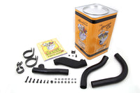 HARLEY Black Knucklehead Auspuffkrümmer-Kit passend für 1941-1947 EL, 1941-1947 FL,