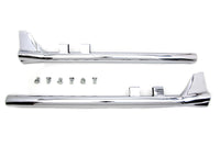 HARLEY 33 Zoll Bronx Straight Tail Set Chrom Passend für 1995-2016 FLT,