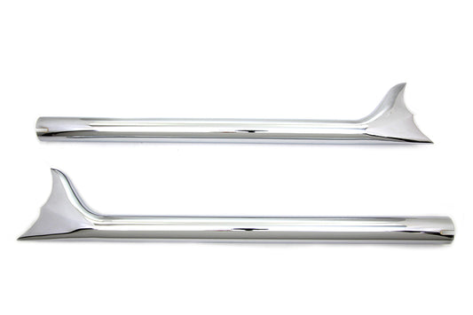 HARLEY 29-1/2 Zoll Fishtail-Schalldämpfer Passt 0- Custom, Anwendung für 1-3/4 Auspuffrohre"