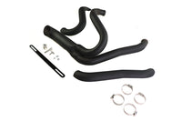HARLEY Schwarz Wyatt Gatling 2-in-1 Auspuffkrümmer-Kit passend für 1986-2005 FXST,