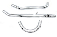 HARLEY UL Upsweep Auspuffkrümmer Set Chrom Passend für 1937-2018 UL,   1937-2018 UL,