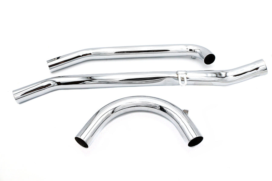 HARLEY UL Upsweep Auspuffkrümmer Set Chrom Passend für 1937-2018 UL,   1937-2018 UL,
