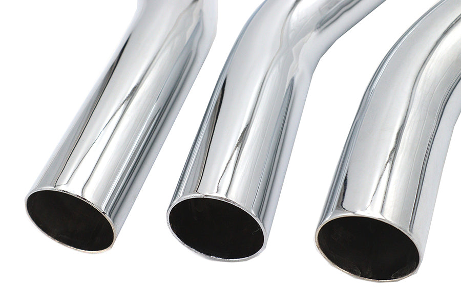 HARLEY UL Upsweep Auspuffkrümmer Set Chrom Passend für 1937-2018 UL,   1937-2018 UL,