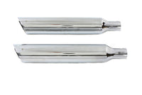 HARLEY Wyatt Gatling Side Slash Slip-On Schalldämpfer-Set passt für 1995-2005 FXD, 1995-2005 FXDWG,