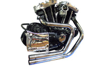 HARLEY 2:1 Auspuffkrümmer-Set Chrom Passend für 1971-1984 XL, 900cc, 100cc 1971-1984 XLH, 900cc, 100cc 197