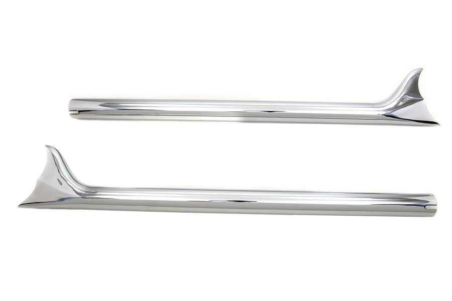 HARLEY Straight 30 Zoll Fishtail Verlängerungssatz Passt 0- Custom, Anwendung für 1-3/4 Zoll Rohre"