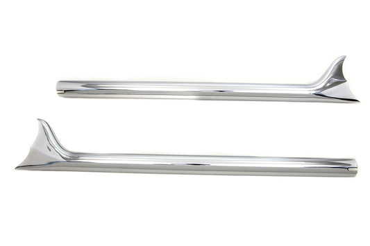 HARLEY Straight 30 Zoll Fishtail Verlängerungssatz Passt 0- Custom, Anwendung für 1-3/4 Zoll Rohre"