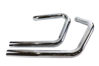 HARLEY Alphabet XL Auspuffkrümmer-Set Chrom passend für 1971–1985 XL,