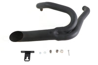 HARLEY Black Wyatt Gatling 2 in 1 Auspuffkrümmer-Kit passend für 2006-2017 FXDWG,