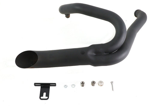 HARLEY Black Wyatt Gatling 2 in 1 Auspuffkrümmer-Kit passend für 2006-2017 FXDWG,