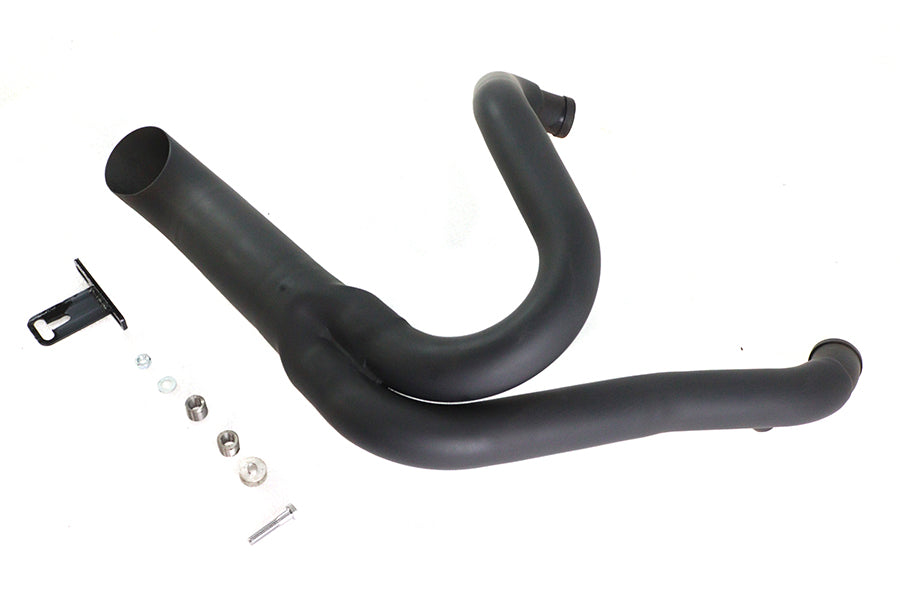 HARLEY Black Wyatt Gatling 2 in 1 Auspuffkrümmer-Kit passend für 2006-2017 FXDWG,