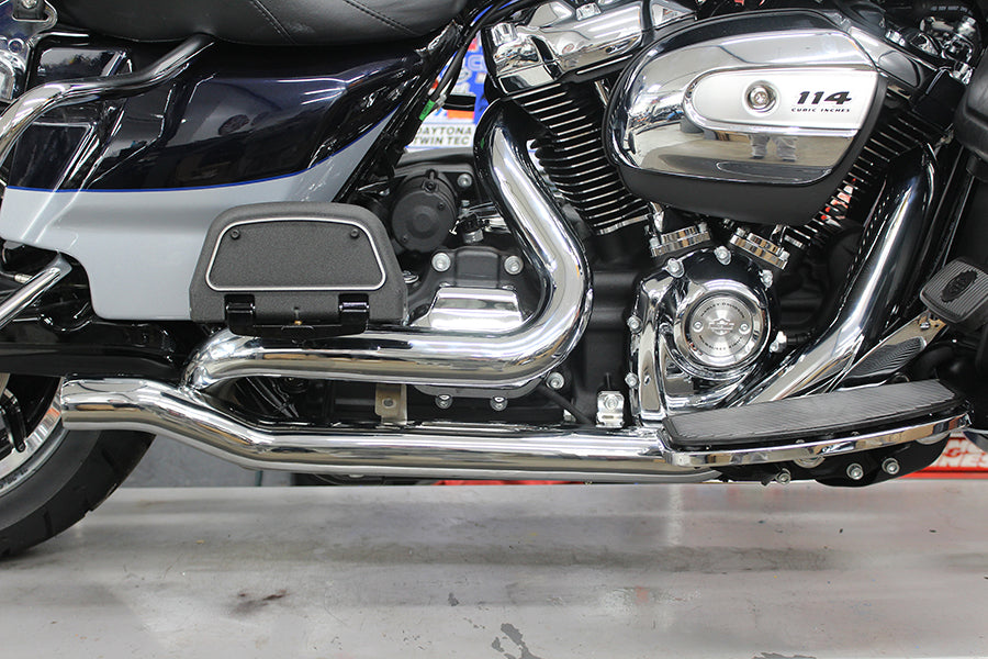 HARLEY M8 True Dual Krümmer-Set Chrom passend für 2017-UP FLT,