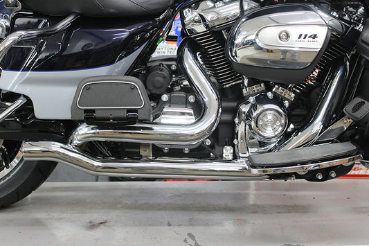 HARLEY M8 True Dual Krümmer-Set Chrom passend für 2017-UP FLT,