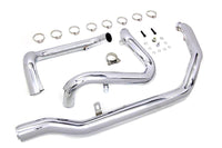 HARLEY M8 True Dual Krümmer-Set Chrom passend für 2017-UP FLT,