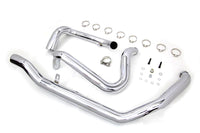 HARLEY M8 True Dual Krümmer-Set Chrom passend für 2017-UP FLT,