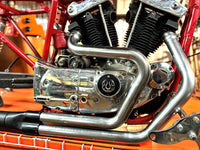 HARLEY Alphabet XL Auspuffkrümmer-Set roh passend für 1971-1985 XL,
