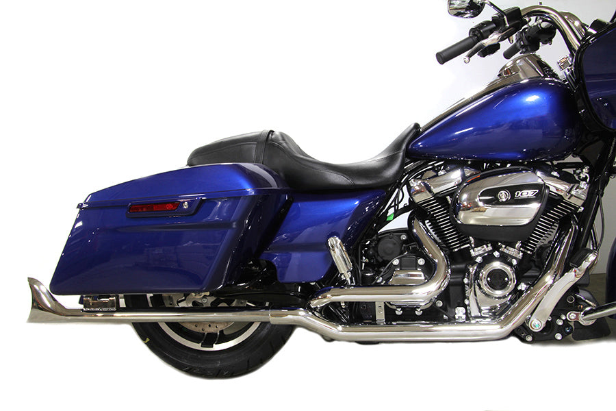 HARLEY M8 True Dual Auspuffkrümmer-Kit passend für 2017-UP FLT,